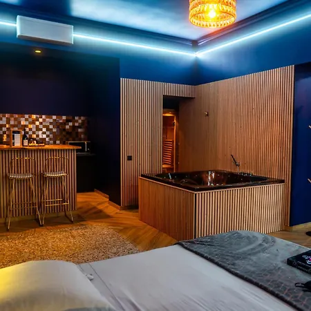 Le Voluptueux - Sauna - Jacuzzi - Centre-ville *